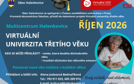 NOVĚ V HALENKOVICÍCH – UNIVERZITA TŘETÍHO VĚKU